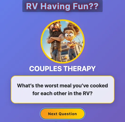 RV Having Fun - Travel Experience