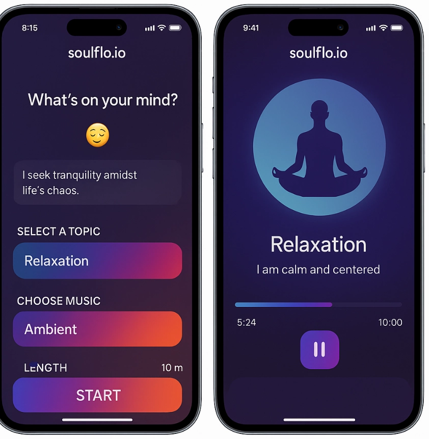 Soulflo.io - Interface